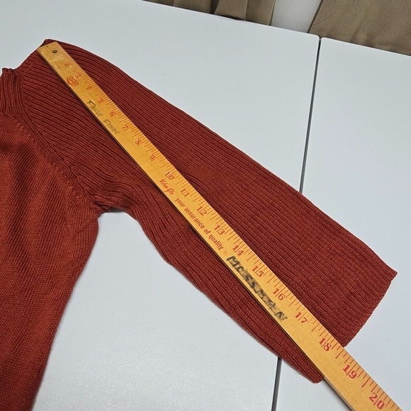 Peruvian Connection Womens Pima Cotton Knit Sweater Size Large Boho Office - Picture 9 of 11